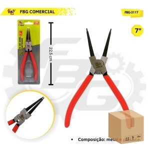 FBG-M 3117 ALICATE DE ANEL RETO INTERNO