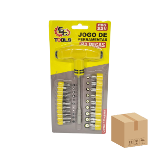 FBG-M  3211 JOGO DE FERRAMENTAS 21 PÇ