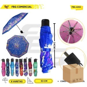 FBG-M 4202 MINI GUARDA CHUVA 53 CM