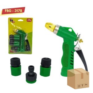 FBG-M 3178 KIT ESGUICHO P/MANGUEIRA BICO METAL 6 PEÇAS