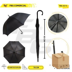 FBG-M 4214 GUARDA CHUVA  PORTARIA 70 CM